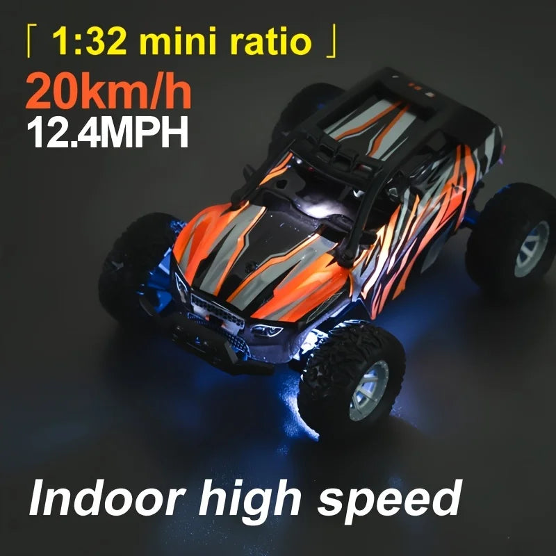 1:32Proportion Remote Control Car, Remote Control Car Max 20 Km/H, 2.4Ghz High-Speed All-Terrain Outdoor Electric Toy Car