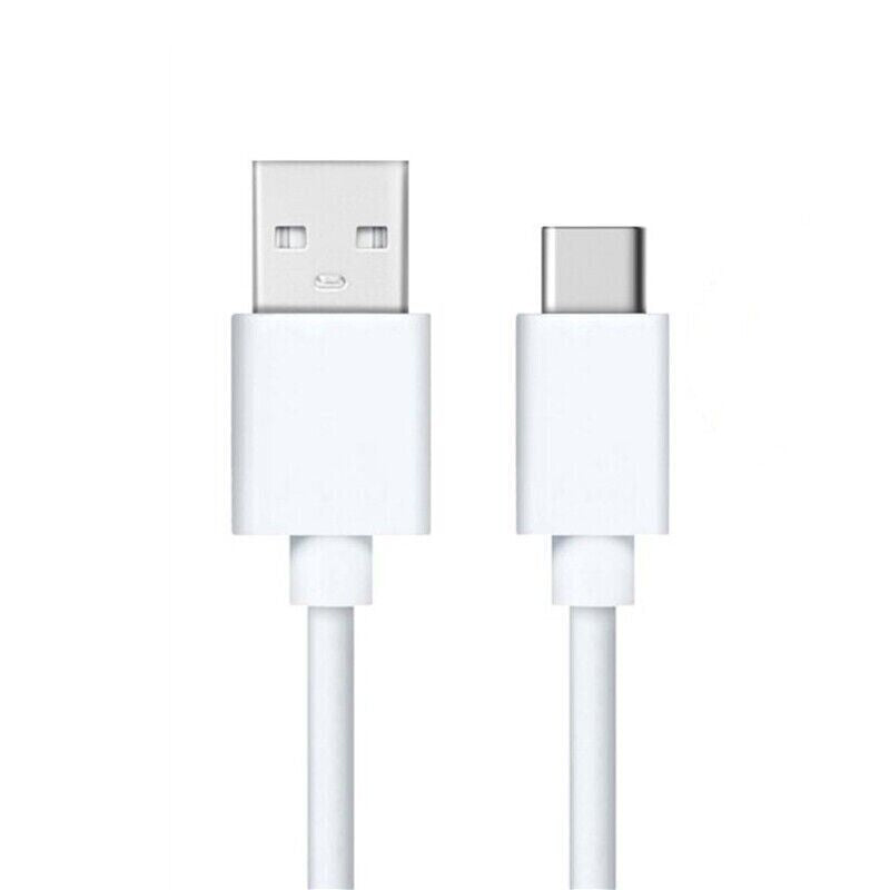 USB-C to USB-A White Charging & Data Cable (3FT, 1M)